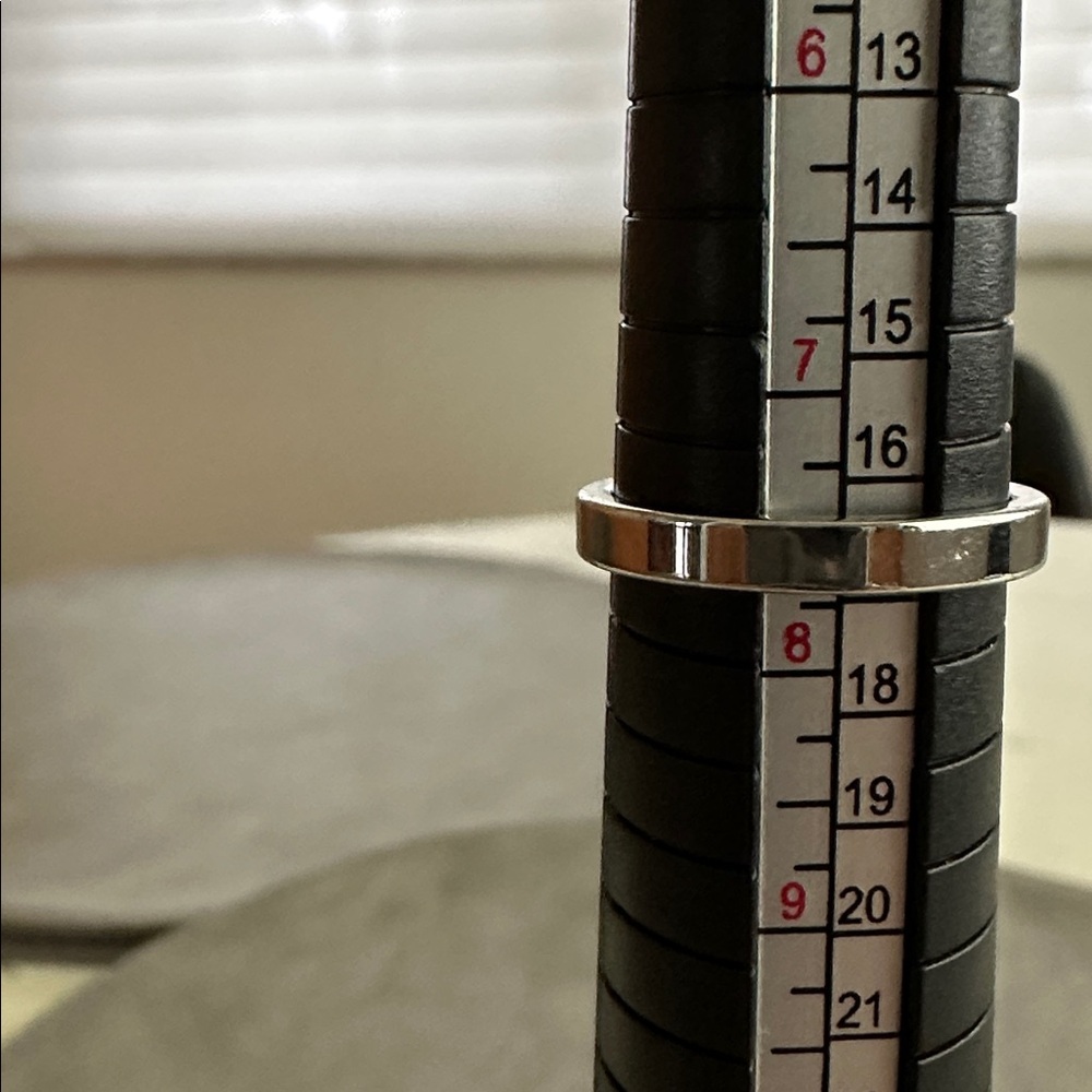 Set/4 Silver Stack Rings - image 4